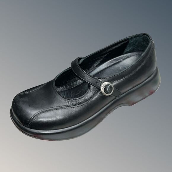 Dansko Mary Jane Black Leather Size 40 US 9 - Picture 1 of 8